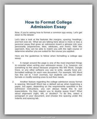 do colleges actually read essays