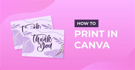 how do you print on canva?